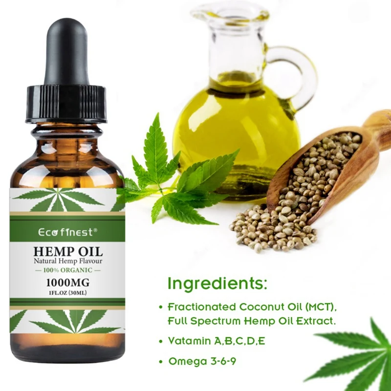 30ml Natural Hemp Oil Essential Oil Natural Anti--Inflammatory Body Skin Care Massage Pain Relief Improve improve sleep
30ml Natural Hemp Oil Essential Oil Natural Anti--Inflammatory Body Skin Care Massage Pain Relief Improve improve sleep