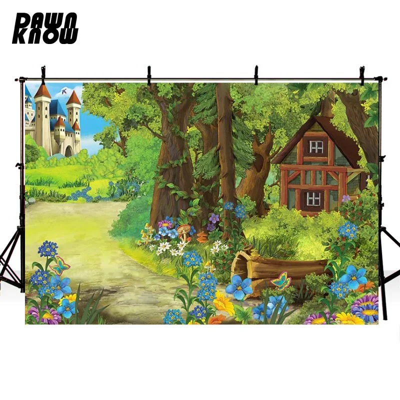 DAWNKNOW Fairy Tale Castle Photography Background For Children Fantasy Cartoon Forest Customize Backdrop For Photo Booth G557
DAWNKNOW Fairy Tale Castle Photography Background For Children Fantasy Cartoon Forest Customize Backdrop For Photo Booth G557