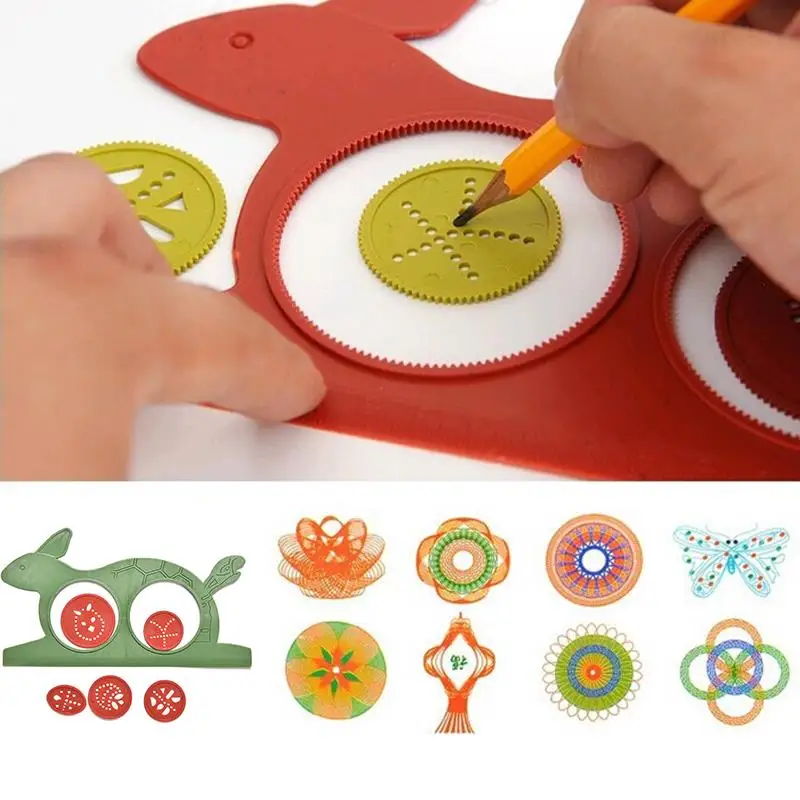 1 Set Kids Drawing Board Mat Magic Pen Educational Toy Water Spirograph Magic Turtle Rabbit Sketchpad Learning Toys Gift
1 Set Kids Drawing Board Mat Magic Pen Educational Toy Water Spirograph Magic Turtle Rabbit Sketchpad Learning Toys Gift