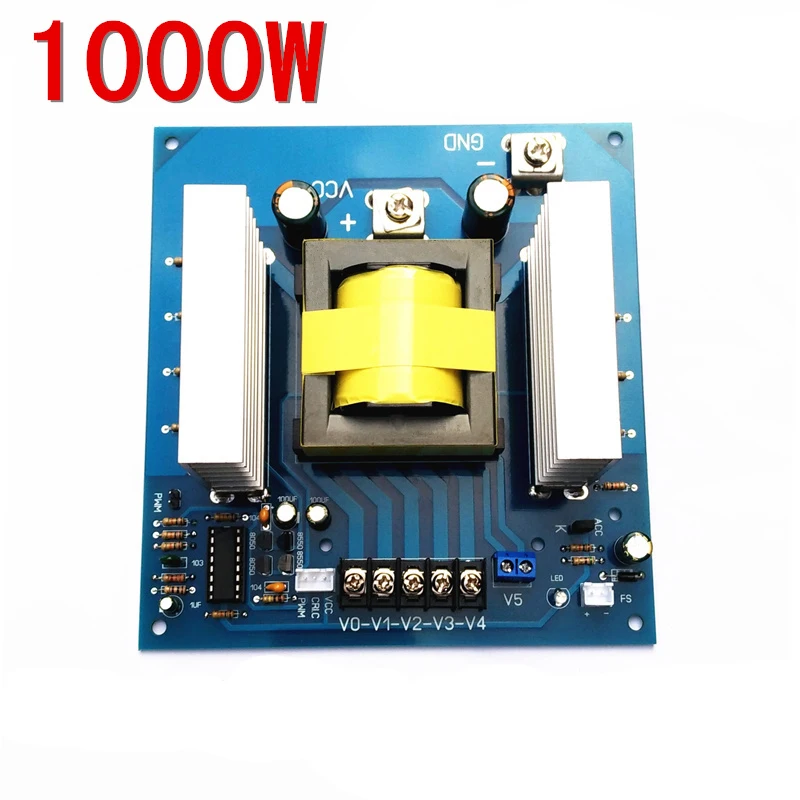1000W DC12 или 24V к AC0-220V-380V высокочастотный инвертор DC переменный AC boost модуль |
