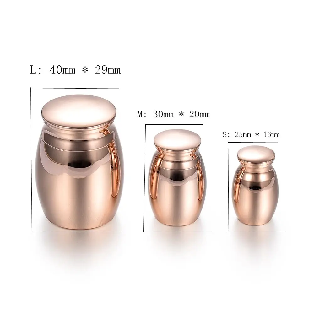 IJU005 Blank Free Engravable High Polished Stainless Steel Mini Cremation Urn High Quality Memorial Cremation Urn for Pet/Human
IJU005 Blank Free Engravable High Polished Stainless Steel Mini Cremation Urn High Quality Memorial Cremation Urn for Pet/Human