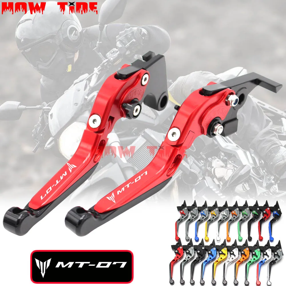 Logo MT07 For Yamaha Mt 07 MT-07 2014-2016 Motorcycle Accessories Adjustable Folding Extendable Brake Clutch Levers
Logo MT07 For Yamaha Mt 07 MT-07 2014-2016 Motorcycle Accessories Adjustable Folding Extendable Brake Clutch Levers