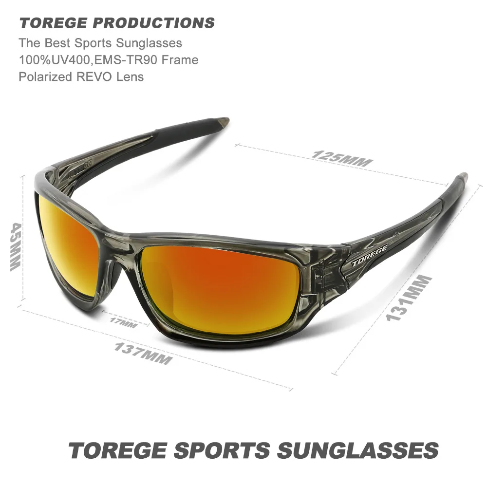 Мужские поляризационные очки TOREGE стильные для скалолазания гольфа UV400 2019 |