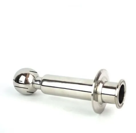 Free shipping Sanitary Rotating Spray Ball 1.5" Tri Clamp Inlet welded in 3" Tri Clamp Cap
Free shipping Sanitary Rotating Spray Ball 1.5" Tri Clamp Inlet welded in 3" Tri Clamp Cap