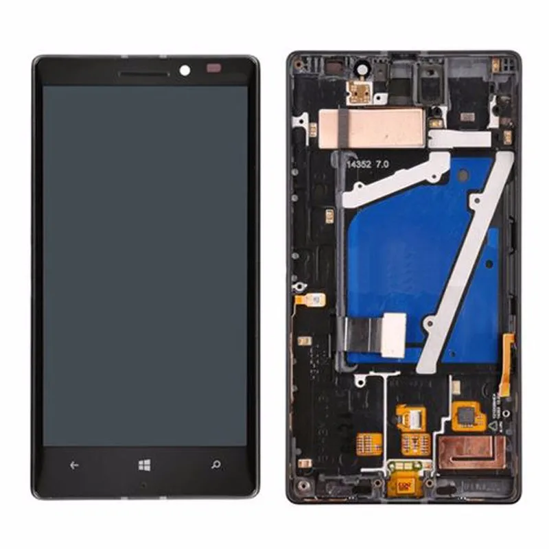 5 0 "для NOKIA Lumia 930 ЖК дисплей с кодирующий преобразователь сенсорного экрана в