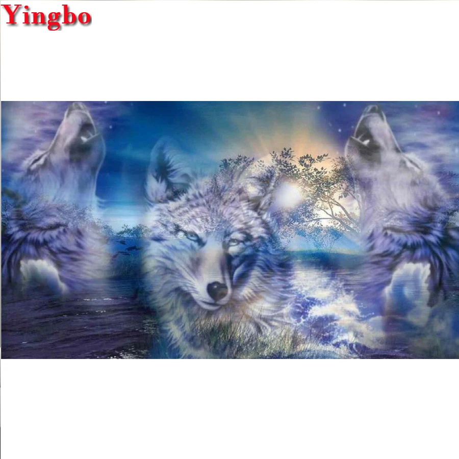 diamond Painting Cross Stitch kits 5d diy diamond Embroidery Wolf moon landscape picture rhinestone diamond Mosaic home decor
diamond Painting Cross Stitch kits 5d diy diamond Embroidery Wolf moon landscape picture rhinestone diamond Mosaic home decor