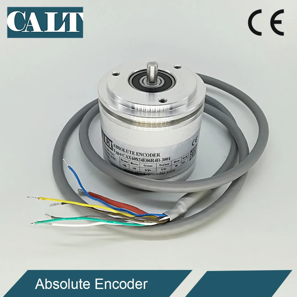 CALT multi-turn absolute encoder CANOPEN output 12 bits 4096 revolution absolute position sensor CAX60S1212E6COB
CALT multi-turn absolute encoder CANOPEN output 12 bits 4096 revolution absolute position sensor CAX60S1212E6COB