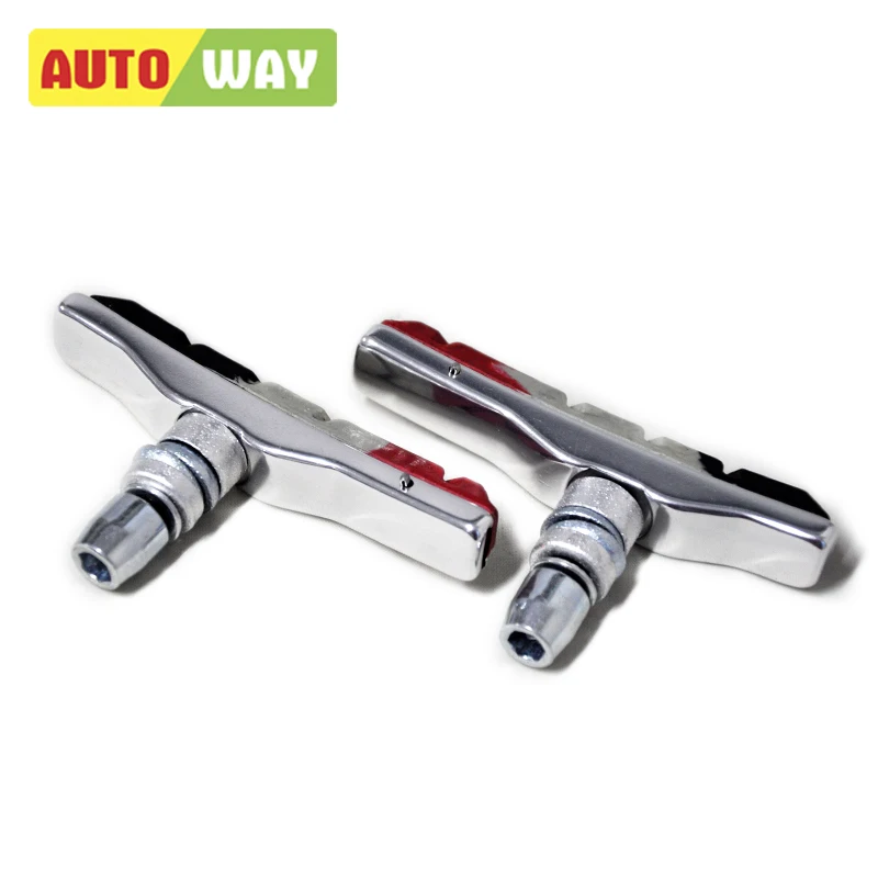 Autoway 2 Pairs MTB Mountain Bike Road Bicycle Cycling Braking V-Brake V Brake Pads Blocks Holders Durable Rubber Shoes 70mm
Autoway 2 Pairs MTB Mountain Bike Road Bicycle Cycling Braking V-Brake V Brake Pads Blocks Holders Durable Rubber Shoes 70mm