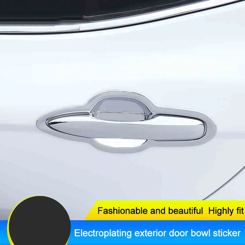 QHCP Exterior Door Handle Bowl Frame Cover Trims Sticker Protection ABS Electroplating Silver 8Pcs/Set Fit For Toyota Camry 2018
QHCP Exterior Door Handle Bowl Frame Cover Trims Sticker Protection ABS Electroplating Silver 8Pcs/Set Fit For Toyota Camry 2018