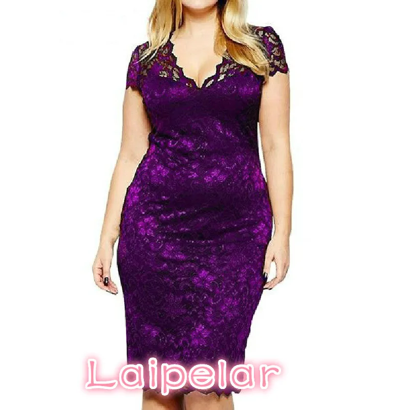 S-5XL Robe Summer Dress Big Size Elegant Short Sleeve Midi Lace Dress Women Office Work Dresses Plus Size Party Vestido
S-5XL Robe Summer Dress Big Size Elegant Short Sleeve Midi Lace Dress Women Office Work Dresses Plus Size Party Vestido