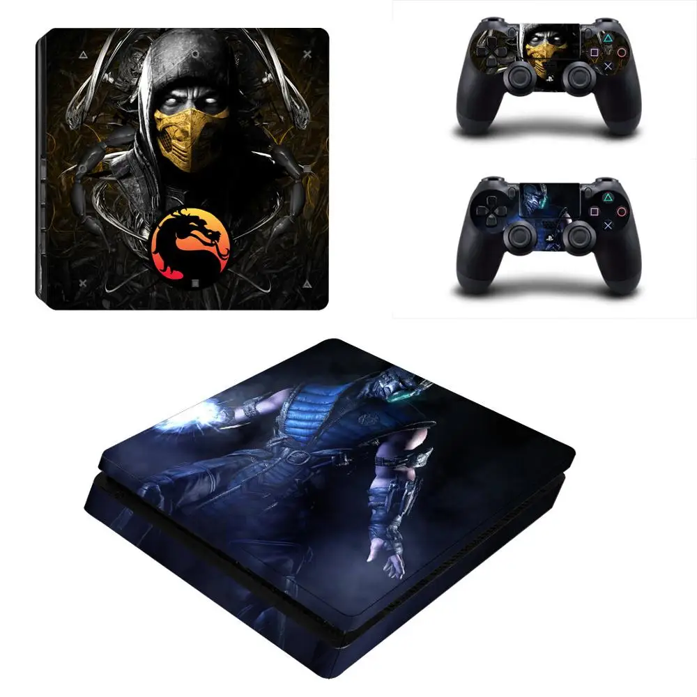Стикер Mortal Kombat для консоли PlayStation 4 и контроллера Dualshock PS4 Slim | Электроника