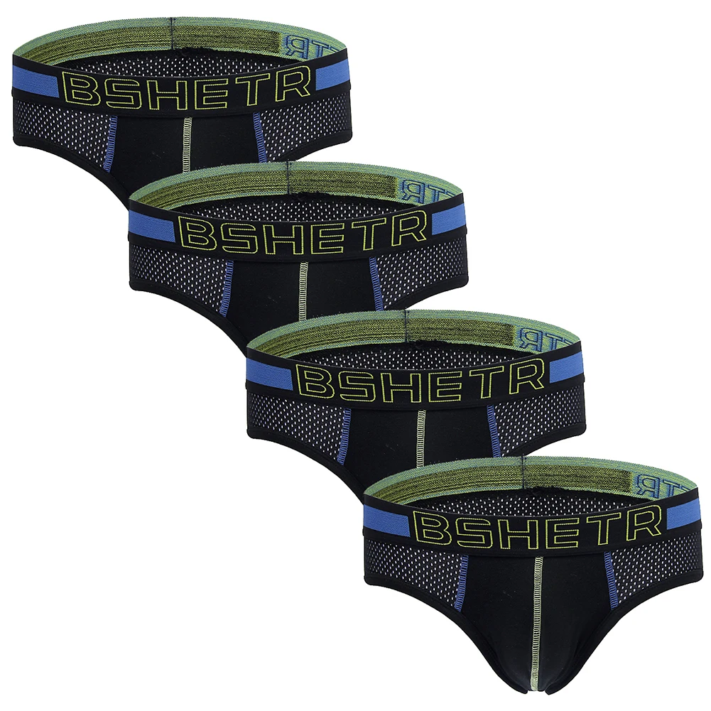 4 pcs/lot Men Briefs Mesh Breathable Men Underwear briefs BSHETR Male panties Sexy tanga soft cotton U pouch convex Men's briefs
4 pcs/lot Men Briefs Mesh Breathable Men Underwear briefs BSHETR Male panties Sexy tanga soft cotton U pouch convex Men's briefs