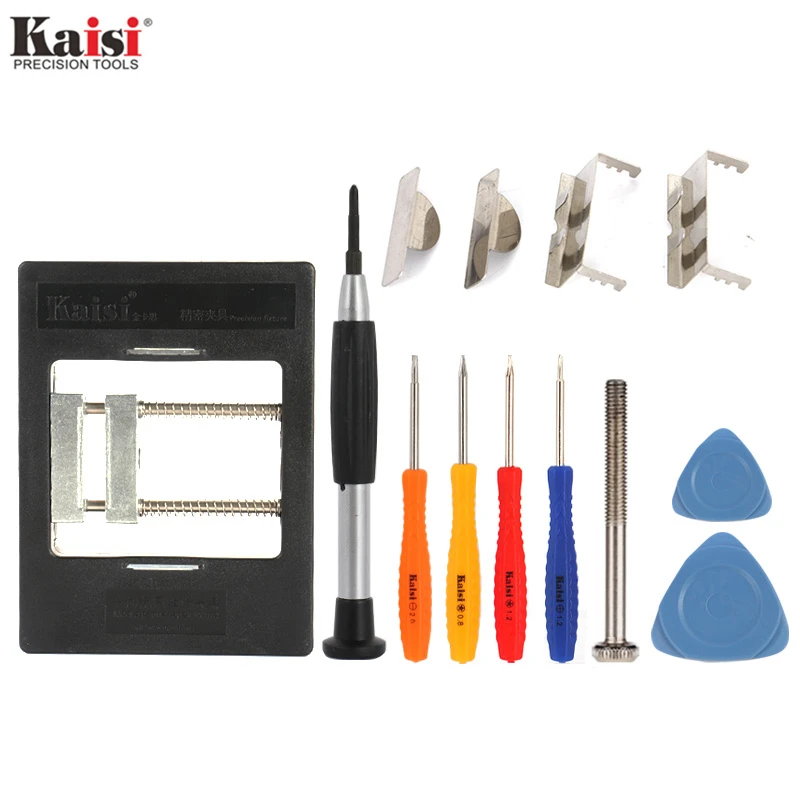 

Kaisi KS-1200 Precision Fixture BGA PCB Rework Station Holder Screwdriver Kit Mobile Phone Circuit Board Repair Tools