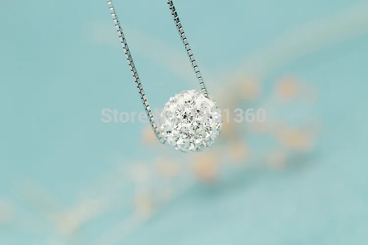 L&P New Fashion Love Crystal Ball Pendant Necklace,925 Sterling Silver Women Necklace Pendant Austrian Crystal Necklace
L&P New Fashion Love Crystal Ball Pendant Necklace,925 Sterling Silver Women Necklace Pendant Austrian Crystal Necklace