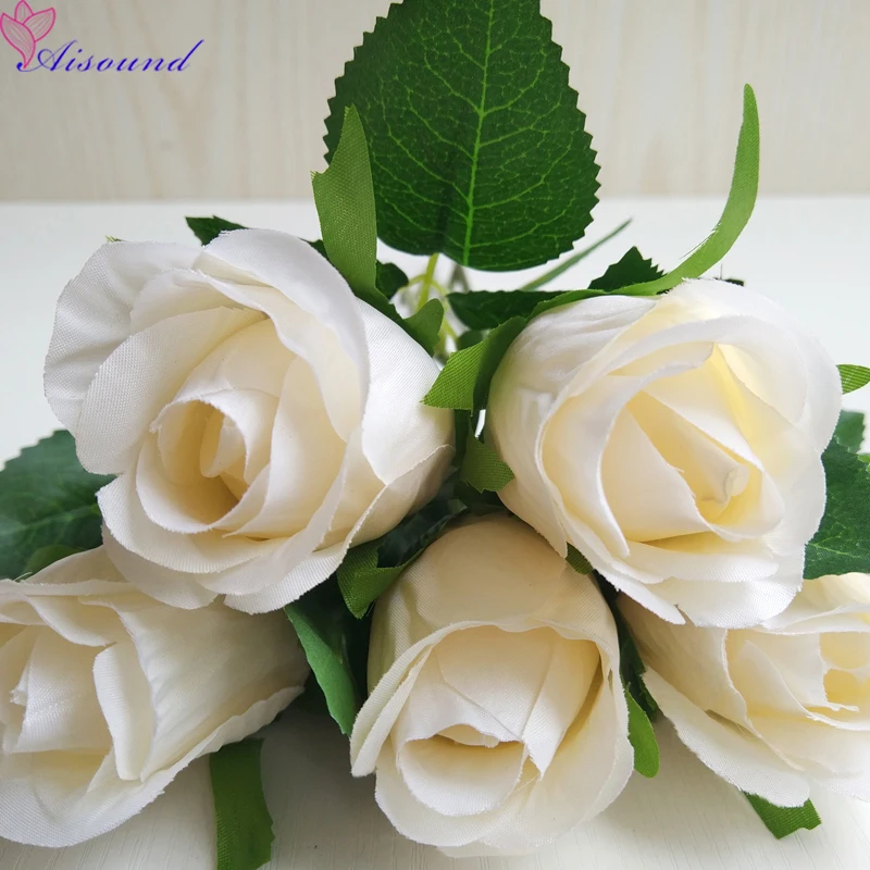 Aisound 16pcs/lot Artificial Silk Rose Flowers Stem DIY Flower Craft for Wedding & Home Decoration Fake Floral Arrangement
Aisound 16pcs/lot Artificial Silk Rose Flowers Stem DIY Flower Craft for Wedding & Home Decoration Fake Floral Arrangement