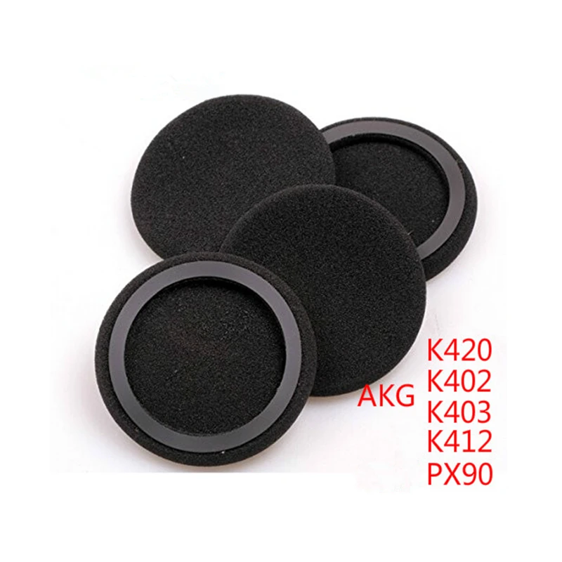 2 Pcs/ Pair 58mm Soft Foam Earbud Headphone Ear pads Replacement Sponge Covers For Earphone AKG K420 K402 K403 K412 PX90
2 Pcs/ Pair 58mm Soft Foam Earbud Headphone Ear pads Replacement Sponge Covers For Earphone AKG K420 K402 K403 K412 PX90