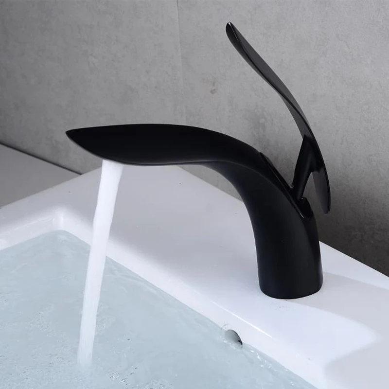 Azeta Black Bathroom Faucet Modern Single Handle Basin Faucet Mixer Deck Mounted Sink Tap Wash Basin Mixer AT6606B
Azeta Black Bathroom Faucet Modern Single Handle Basin Faucet Mixer Deck Mounted Sink Tap Wash Basin Mixer AT6606B