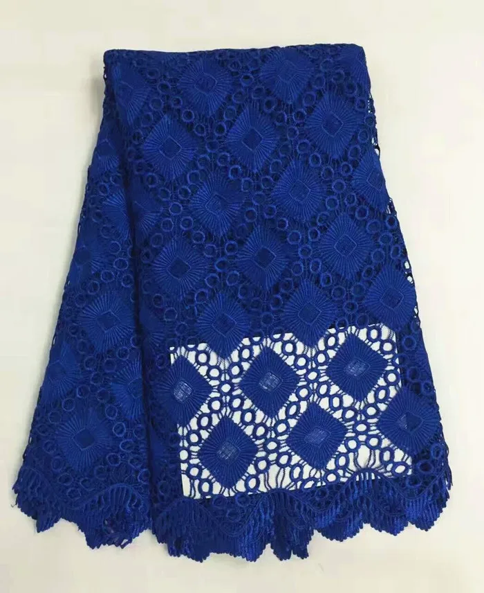 5 Yards/pc Hot sale royal blue lattice pattern mesh lace african guipure lace fabric french water soluble lace for clothes RW3-2
5 Yards/pc Hot sale royal blue lattice pattern mesh lace african guipure lace fabric french water soluble lace for clothes RW3-2