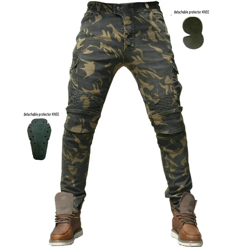 2019 MOTORPOOL UGB06 Camouflage Jeans Leisure Motorcycle Men's off-road Outdoor Pants With Protect Equipment Knee Pads
2019 MOTORPOOL UGB06 Camouflage Jeans Leisure Motorcycle Men's off-road Outdoor Pants With Protect Equipment Knee Pads