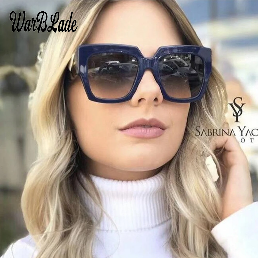 Солнцезащитные очки WarBLade для мужчин и женщин новинка 2018 градиентные