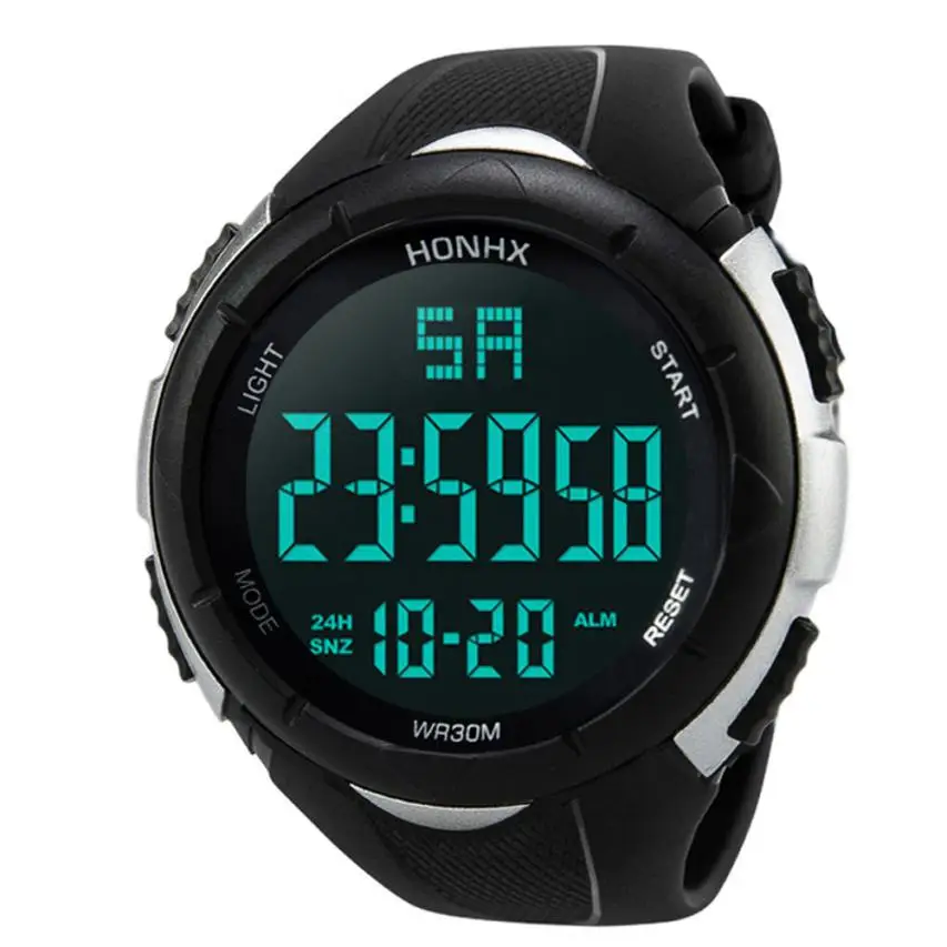 Digital wristwatch fashion & casual men watch Rubber band Reloj watch men High qualityLED Waterproof Wrist Watch SE0805
Digital wristwatch fashion & casual men watch Rubber band Reloj watch men High qualityLED Waterproof Wrist Watch SE0805