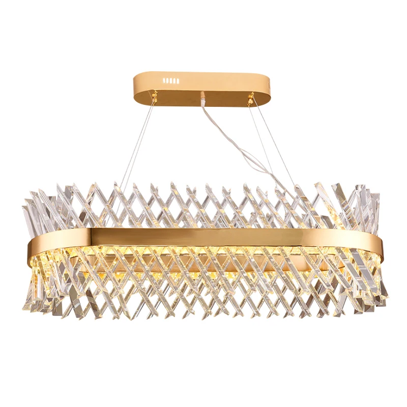 LED chandelier crystal living room lighting American designer hotel rectangular dining room lamp luxury lighting fixture Fedex
LED chandelier crystal living room lighting American designer hotel rectangular dining room lamp luxury lighting fixture Fedex