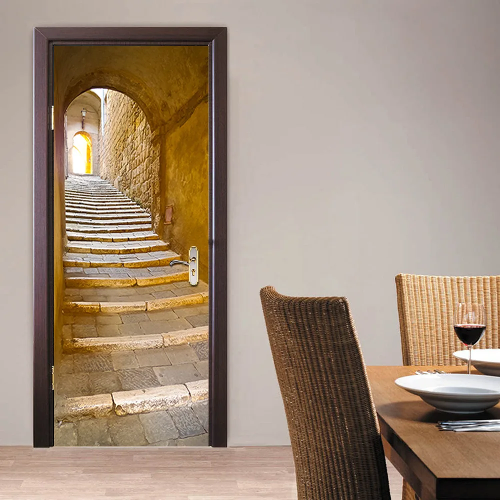 Beautiful Stone Steps Door Stickers European Style Wall Sticker for Bedroom Living Room Home Decor Poster
Beautiful Stone Steps Door Stickers European Style Wall Sticker for Bedroom Living Room Home Decor Poster
