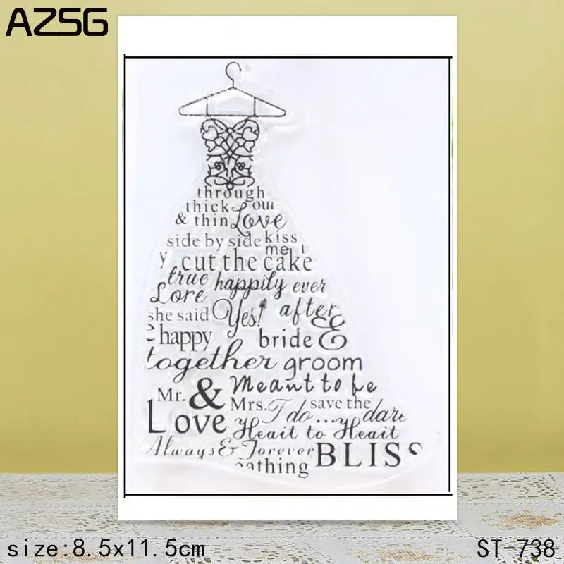AZSG Fashion skirt Clear Stamps/Seals For scrapbooking DIY Card Making/Album Silicone Decoration crafts8.5*11.5cm
AZSG Fashion skirt Clear Stamps/Seals For scrapbooking DIY Card Making/Album Silicone Decoration crafts8.5*11.5cm