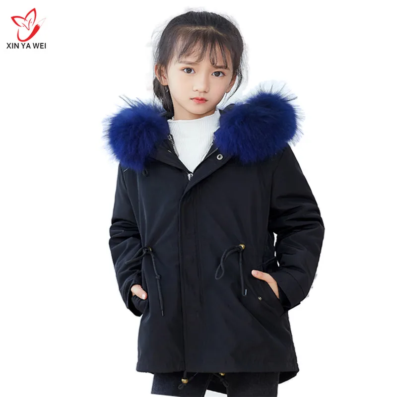 Fur Jackets Fashion Parkas Winter Rabbit Fur Liner Children"s Outerwear Big Raccoon Collar Fur Hood Girls Coats
Fur Jackets Fashion Parkas Winter Rabbit Fur Liner Children"s Outerwear Big Raccoon Collar Fur Hood Girls Coats