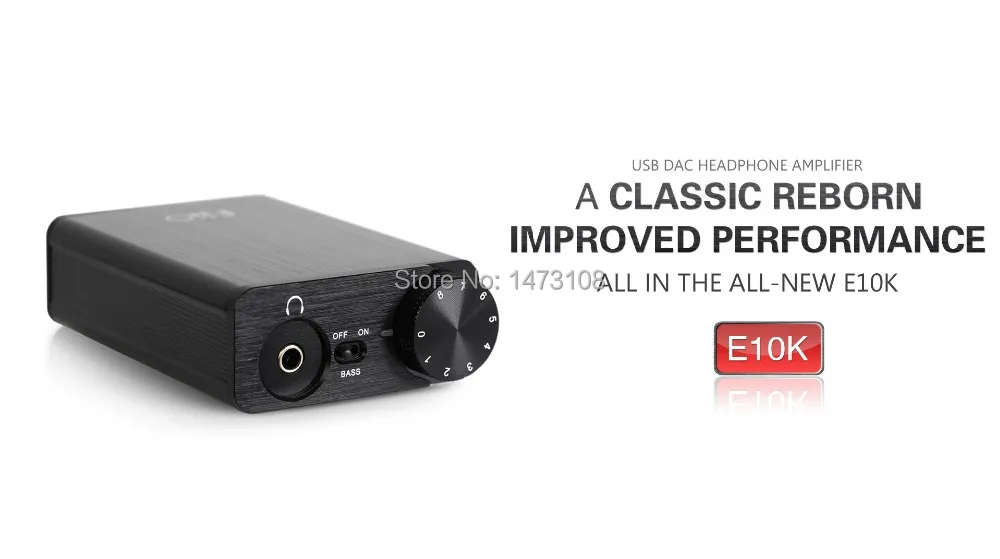 FiiO E10K Портативный усилитель для наушников USB ЦАП компьютера коаксиальный