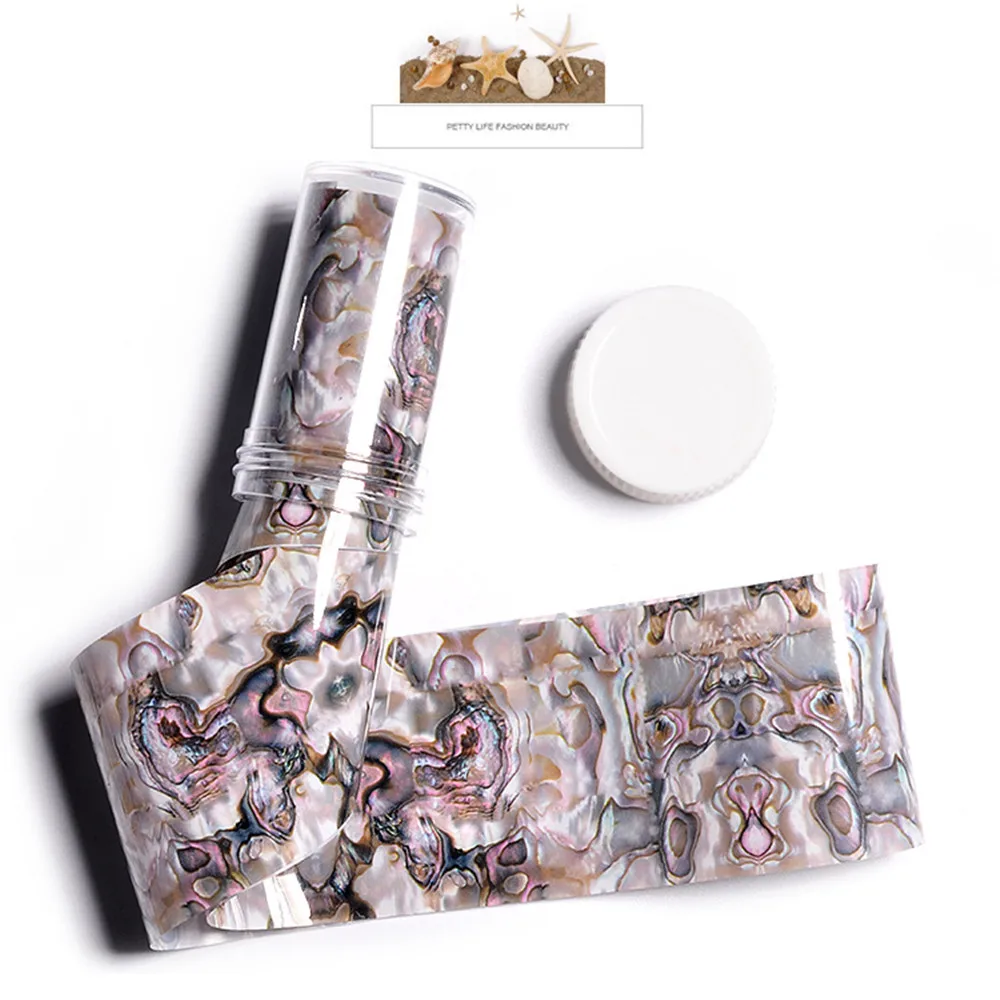 Shell Starry Sky Nail foils Marble Pattern Holographic Nail Art Transfer Stickers Decals Manicure Design Nail Art Decorations
Shell Starry Sky Nail foils Marble Pattern Holographic Nail Art Transfer Stickers Decals Manicure Design Nail Art Decorations