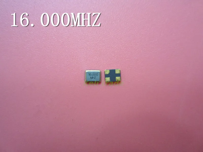 Пассивный генератор 3,2, 16 МГц, 2,5x3225, SMD, кварцевые хрустальные, хорошее качество, ROHS
Пассивный генератор 3,2, 16 МГц, 2,5x3225, SMD, кварцевые хрустальные, хорошее качество, ROHS
