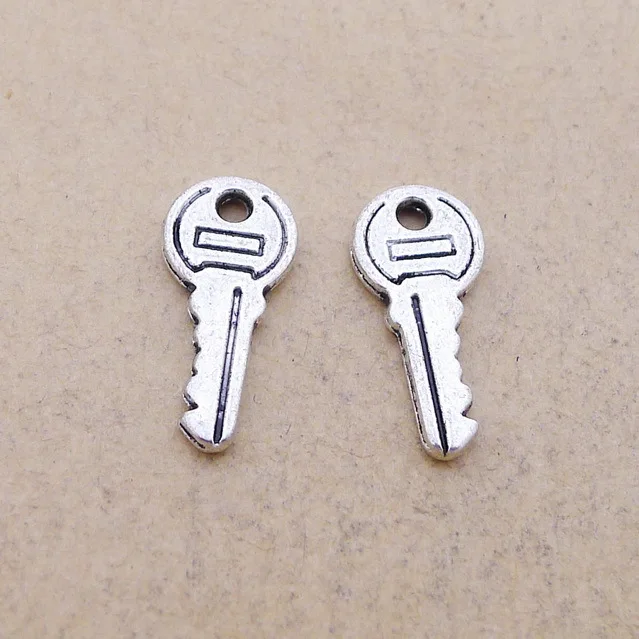 200pcs Fashion key charms pendant antique silver Jewelry Making earrings bracelet necklace keychain DIY Alloy accessories 9*19mm
200pcs Fashion key charms pendant antique silver Jewelry Making earrings bracelet necklace keychain DIY Alloy accessories 9*19mm