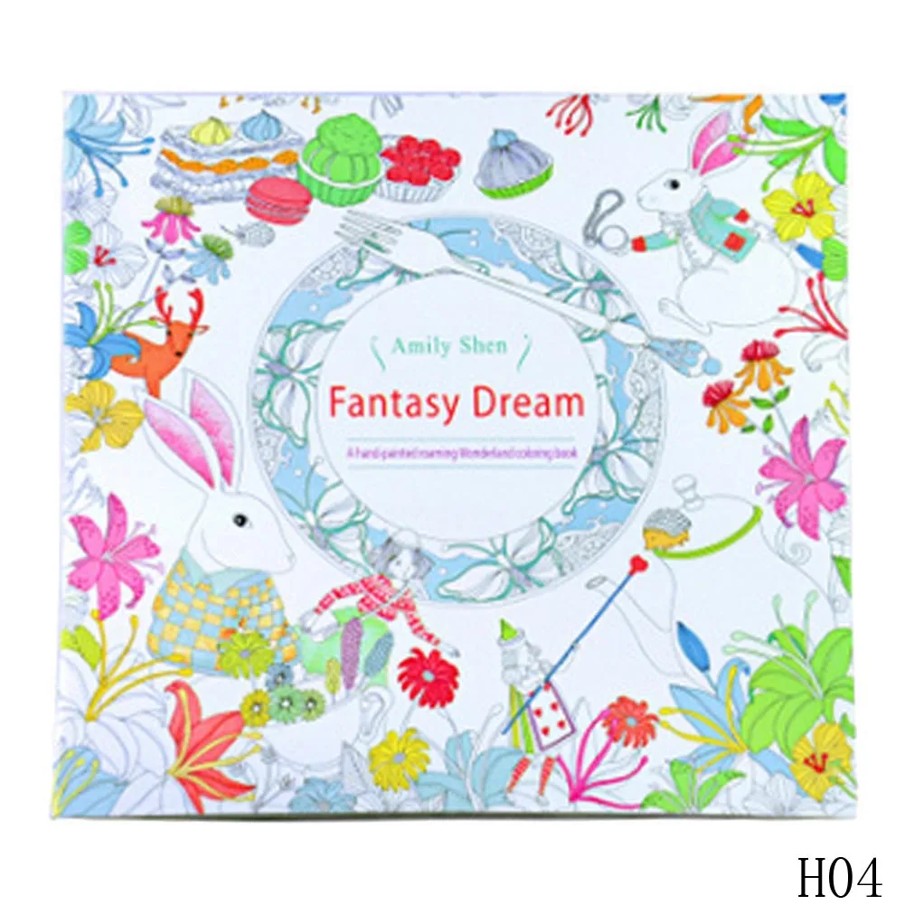 New Garden Relieve Stress Children Painting Drawing Book 24 Pages Time Travel Kill Time Coloring Notebook Drawing 18.5*18.5cm
New Garden Relieve Stress Children Painting Drawing Book 24 Pages Time Travel Kill Time Coloring Notebook Drawing 18.5*18.5cm