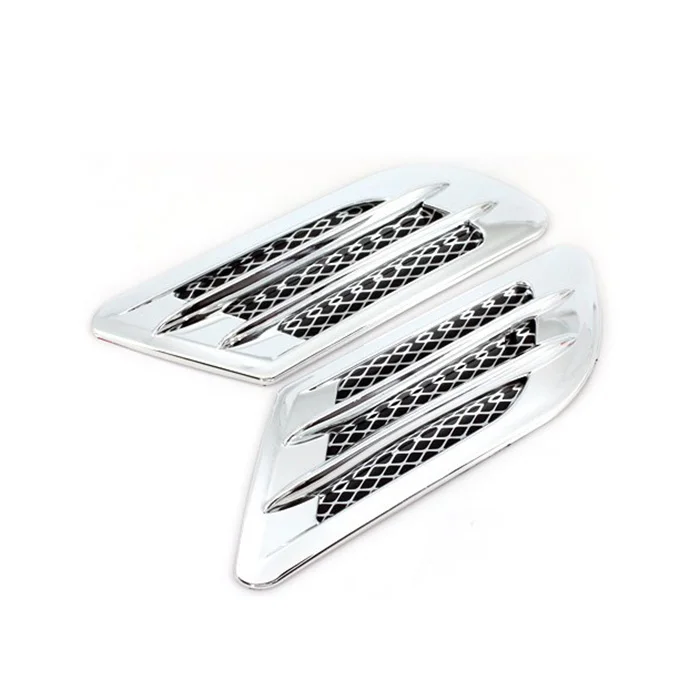 2Pcs ABS Plastic Car Auto Side Vent Air Flow Fender Intake Sticker for Fender Hole Cover Intake Grille Decor CSL2017
2Pcs ABS Plastic Car Auto Side Vent Air Flow Fender Intake Sticker for Fender Hole Cover Intake Grille Decor CSL2017