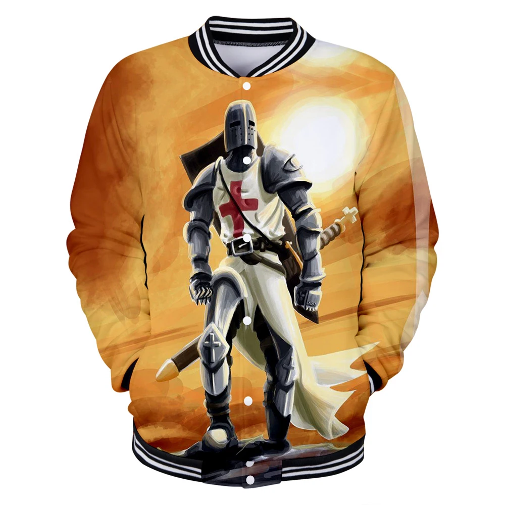 New Knight Templars jacket 3D Print Men/women Keep Warm Coat Boy Knight Baseball uniform Plus Size
New Knight Templars jacket 3D Print Men/women Keep Warm Coat Boy Knight Baseball uniform Plus Size