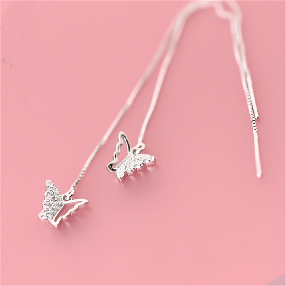 Trendy korean fashion long tassel butterfly drop earrings for women ladies box chain animal cubic zirconia dangle earring EX63
Trendy korean fashion long tassel butterfly drop earrings for women ladies box chain animal cubic zirconia dangle earring EX63