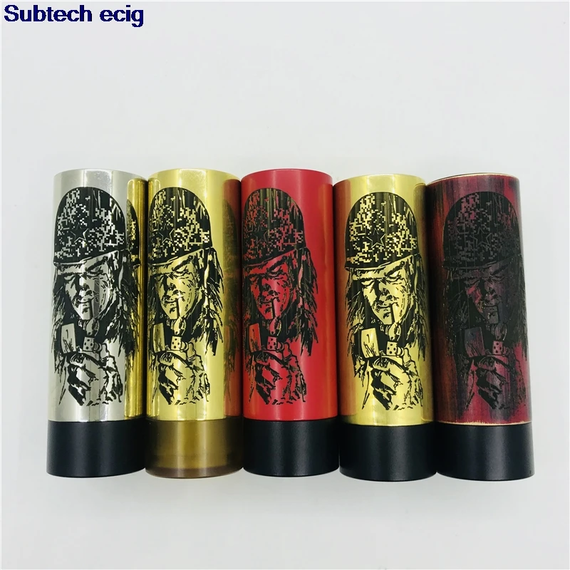 New style Slim Piece Mod with Carnage RDA mods kit Side Fire Button Brass Pei material 18650 Battery 510 Thread vape mods
New style Slim Piece Mod with Carnage RDA mods kit Side Fire Button Brass Pei material 18650 Battery 510 Thread vape mods