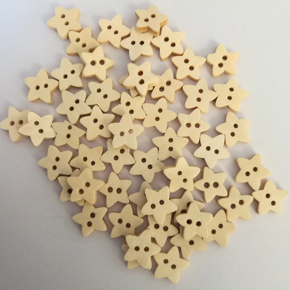 50PCs NEW Natural Wooden Buttons Cute Star Shape Scrapbooking DIY Craft Sewing Accessories 2 Holes DIY Clothing Accessories
50PCs NEW Natural Wooden Buttons Cute Star Shape Scrapbooking DIY Craft Sewing Accessories 2 Holes DIY Clothing Accessories