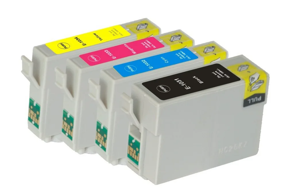 Full Ink 4 PCS Ink Cartridge T1031 T1032 T1033 T1034 for Epson Stylus T40W TX600FW TX550W TX610 TX510FN
Full Ink 4 PCS Ink Cartridge T1031 T1032 T1033 T1034 for Epson Stylus T40W TX600FW TX550W TX610 TX510FN