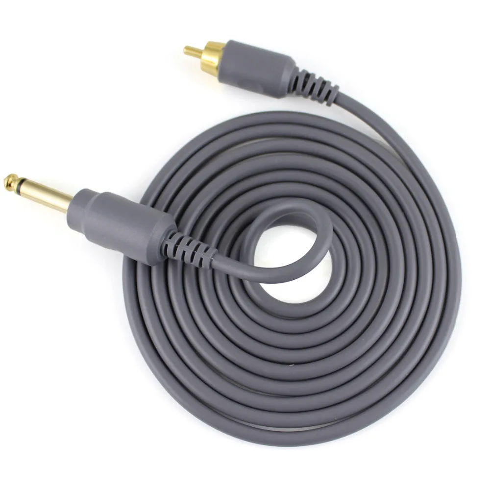 New! High Quality Silicone Soft Thick Tattoo RCA Cord (2M) For Tattoo Power Supply Tattoo Machine Accessories
New! High Quality Silicone Soft Thick Tattoo RCA Cord (2M) For Tattoo Power Supply Tattoo Machine Accessories