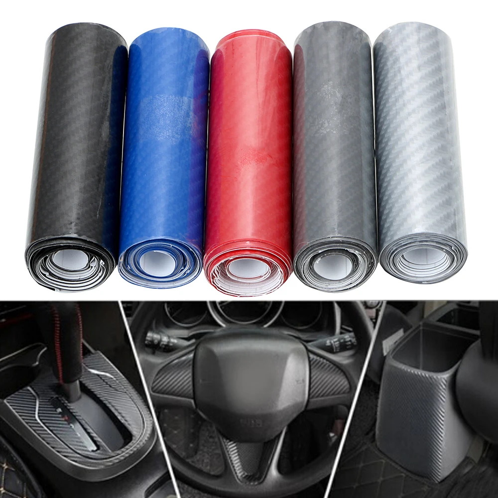 LEEPEE 5D High Glossy Accessories Vinyl Film DIY 10cmX152cm Carbon Fiber Interior Carbon Fiber Film Wrap Motorcycle Car
LEEPEE 5D High Glossy Accessories Vinyl Film DIY 10cmX152cm Carbon Fiber Interior Carbon Fiber Film Wrap Motorcycle Car
