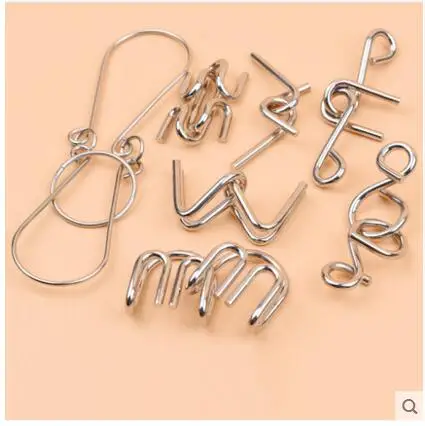 Seven sets of adult educational toys intelligence solution ring nine chain ring with clever illustrations educational toys
Seven sets of adult educational toys intelligence solution ring nine chain ring with clever illustrations educational toys