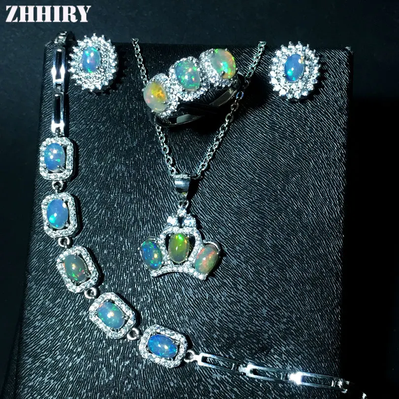 ZHHIRY Natural Fire Opal Gemstone Jewelry Sets Genuine Stone Solid 925 Sterling Silver Precious Stone Woman Prom
ZHHIRY Natural Fire Opal Gemstone Jewelry Sets Genuine Stone Solid 925 Sterling Silver Precious Stone Woman Prom