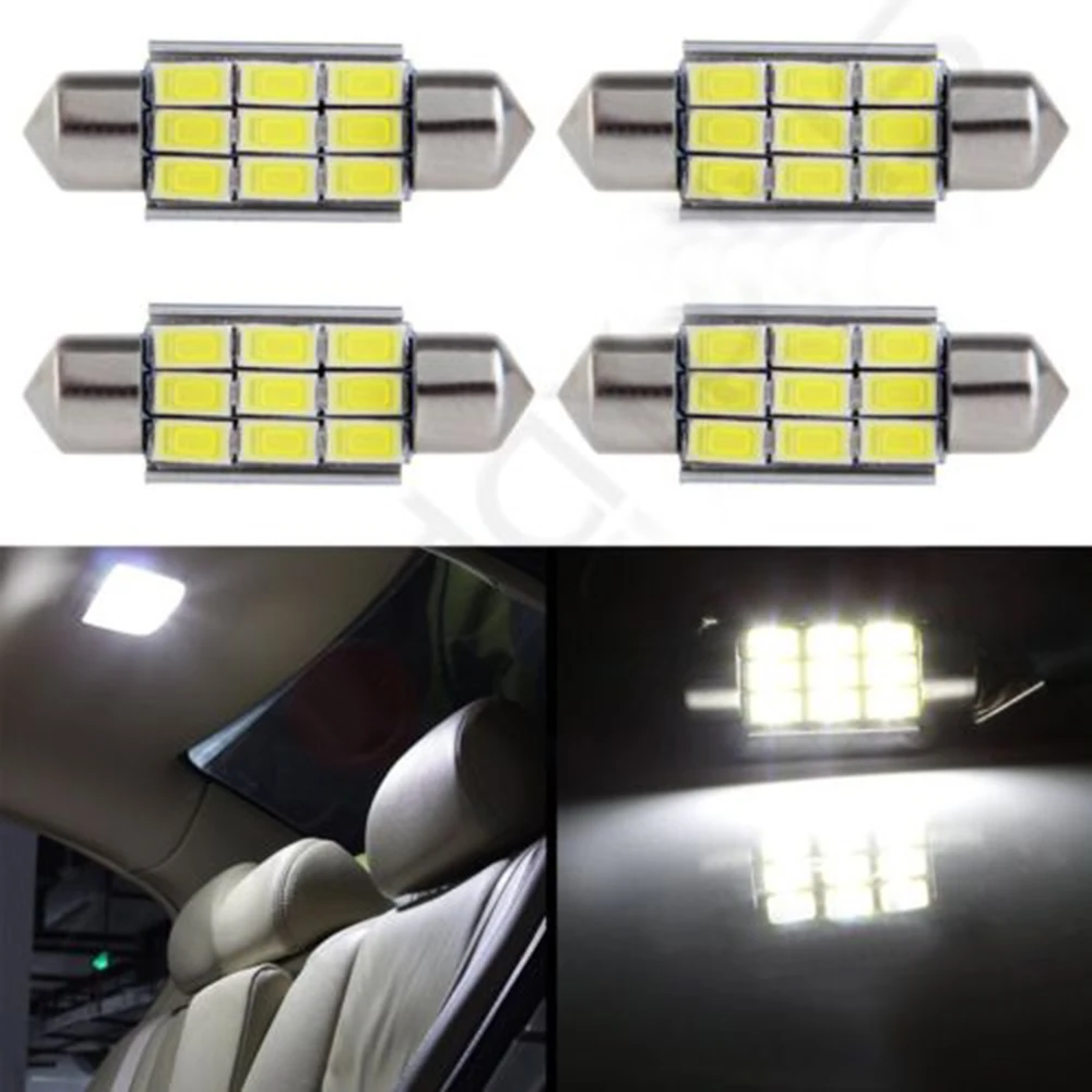 10 шт./лот Canbus Error Free C5W 5730 9SMD 36 мм 39 мм 41 мм Festoon 4,5 Вт 270LM купольные светодиодные лампочки автомобильные лампы
10 шт./лот Canbus Error Free C5W 5730 9SMD 36 мм 39 мм 41 мм Festoon 4,5 Вт 270LM купольные светодиодные лампочки автомобильные лампы
