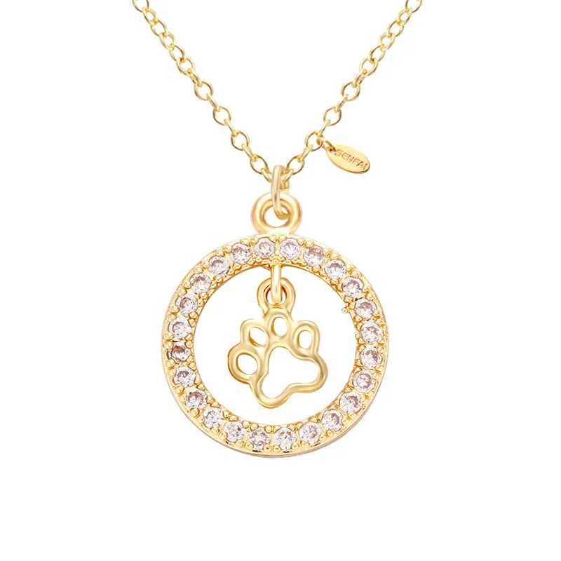 Gold Color Cat Footprint Pendant Pet Paw Cute Animal Love Necklaces for Women Girl Best Fashion Jewelry Charm Choker
Gold Color Cat Footprint Pendant Pet Paw Cute Animal Love Necklaces for Women Girl Best Fashion Jewelry Charm Choker