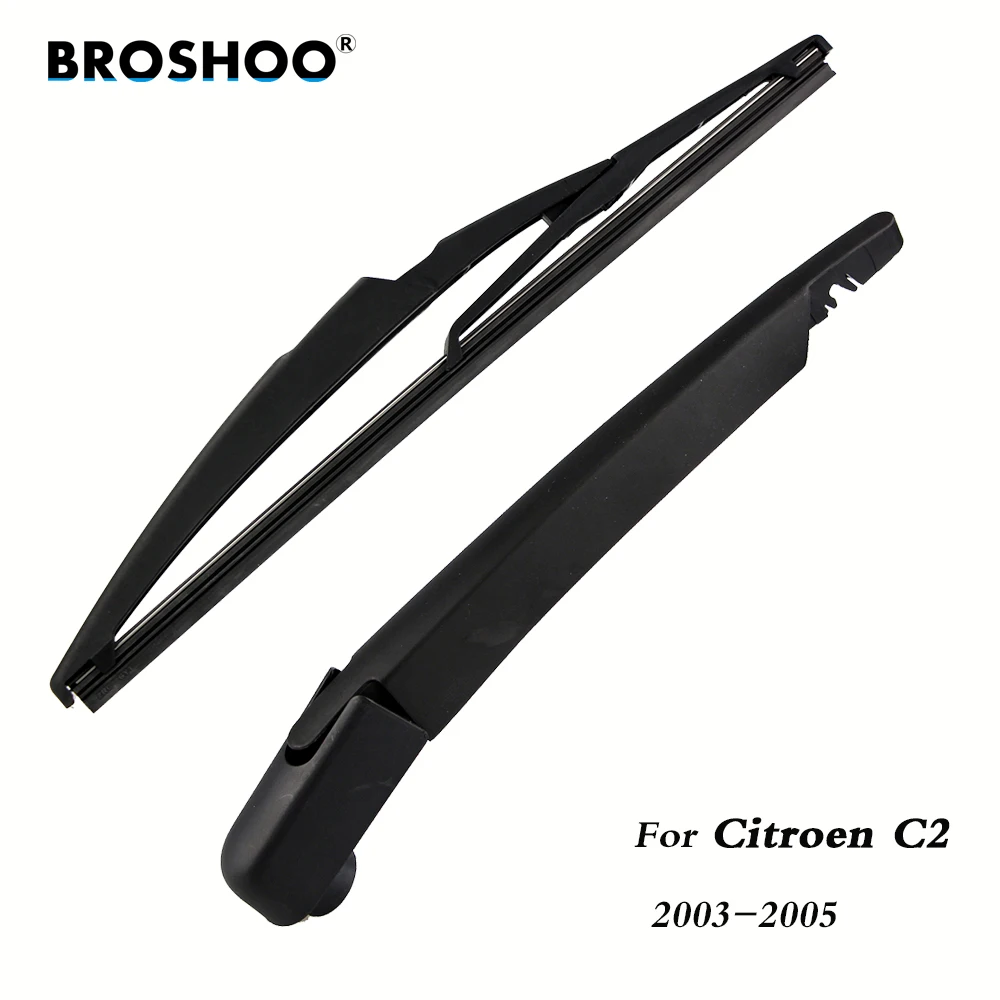BROSHOO Car Rear Wiper Blades Back Windscreen Wiper Arm For Citroen C2 Hatchback (2003-2005) 295mm,Windshield Auto Styling
BROSHOO Car Rear Wiper Blades Back Windscreen Wiper Arm For Citroen C2 Hatchback (2003-2005) 295mm,Windshield Auto Styling