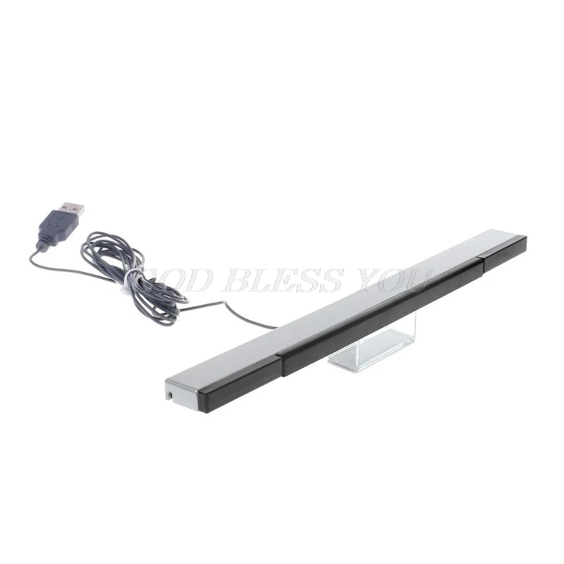 Проводные приемники Wii Sensor Bar ИК-сигнал Световой USB разъем замена для пульта