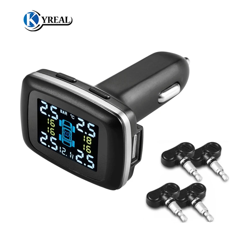 TPMS умный автомобильный фонарь внутренний датчик с сигаретой/USB Poart