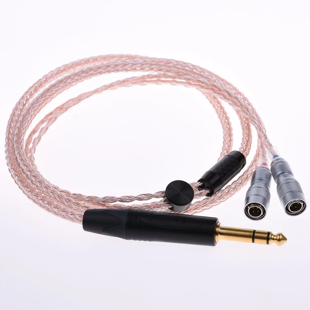 16 ядер 5N Pcocc посеребренный Hi end HIFI кабель для обновления наушников Mr динамиков